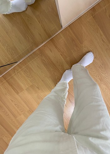 Zara Zara düz kesim Kot Pantolon