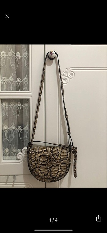 Mango leopar çanta