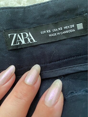 xs Beden Zara pantolon