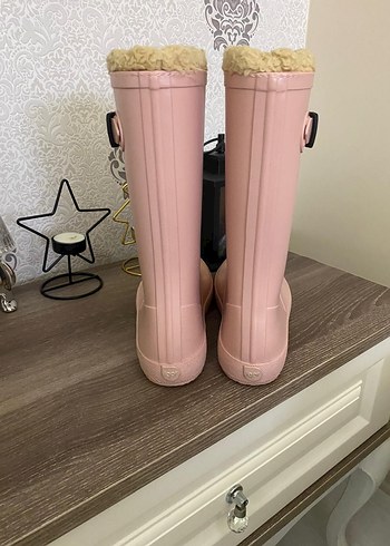 orjinal igor Kız Çocuk Pembe Kürklü Bot - Görsel 6