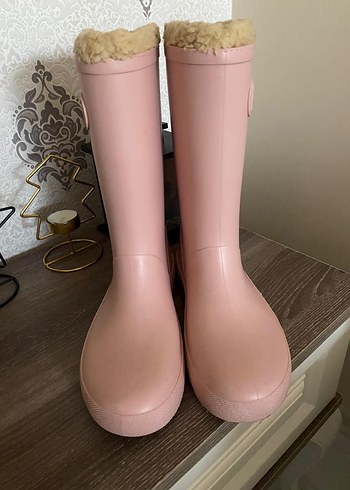 orjinal igor Kız Çocuk Pembe Kürklü Bot - Görsel 7
