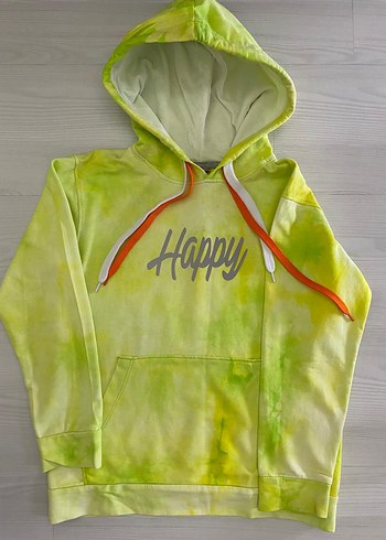 Kapüşonlu Batik Sweatshirt - Görsel 2