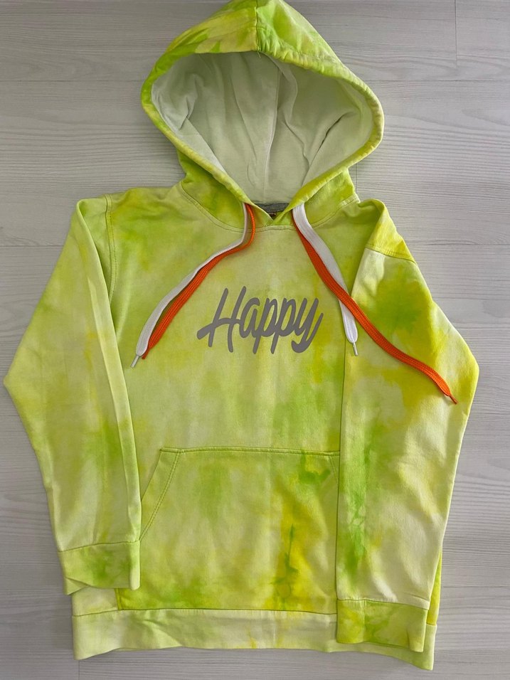 Kapüşonlu Batik Sweatshirt - Görsel 2