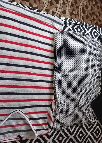 Kısa Kollu Kırmızı Desenli Kadın Pijama Takımı hepsi 120 tl - Görsel 5