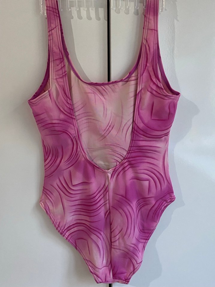 Penti Pembe Transparan Desenli Mayo - Görsel 2