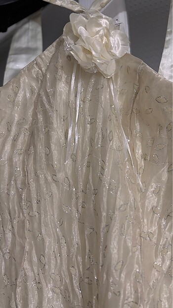 Bal rengi abiye - Görsel 3