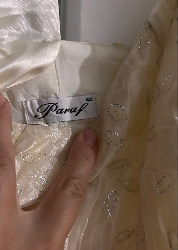 Bal rengi abiye - Görsel 4