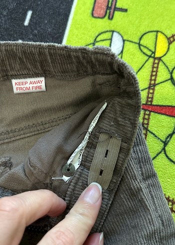 Kahverengi kadife pantolon - Görsel 4