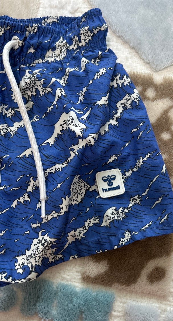 Erkek Çocuk Mavi  Mayo Sort - Görsel 2