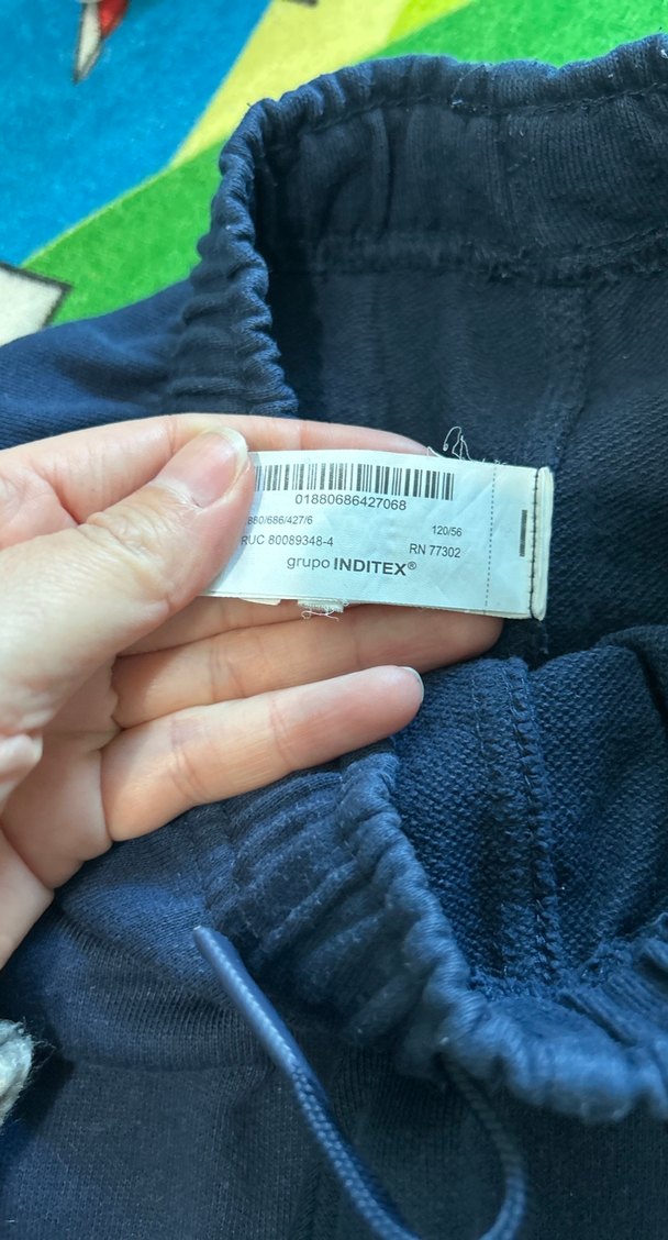 Erkek Çocuk Baskılı Mavi Jogging Alt - Görsel 3