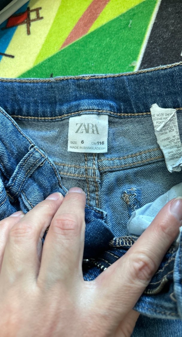 Geniş Kesim Mavi Erkek Cocuk Kot Pantolon - Görsel 3