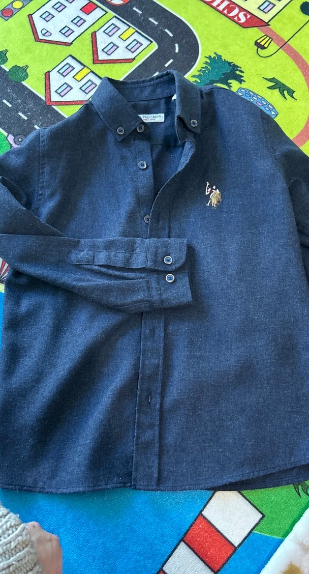 Erkek Cocuk Lacivert Gömlek - Görsel 2