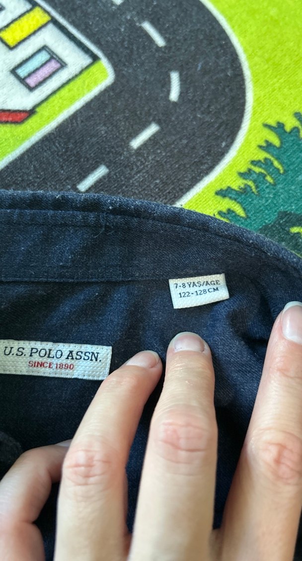 Erkek Cocuk Lacivert Gömlek - Görsel 5