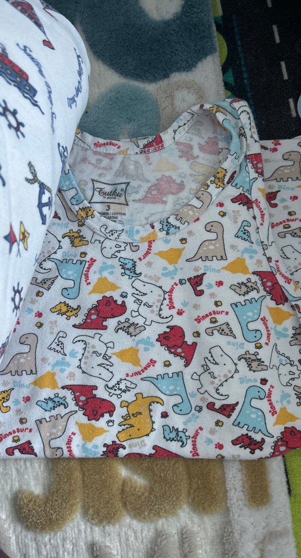 Çok Renkli Baskılı Çocuk Atlet 6 adet - Görsel 5