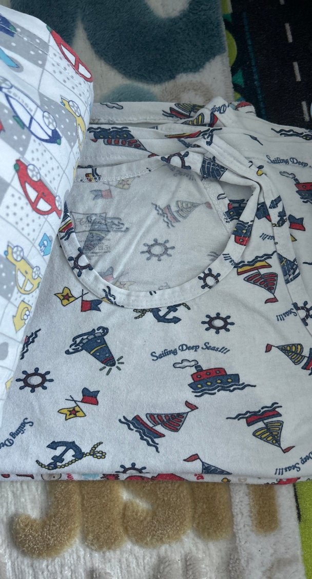 Çok Renkli Baskılı Çocuk Atlet 6 adet - Görsel 4