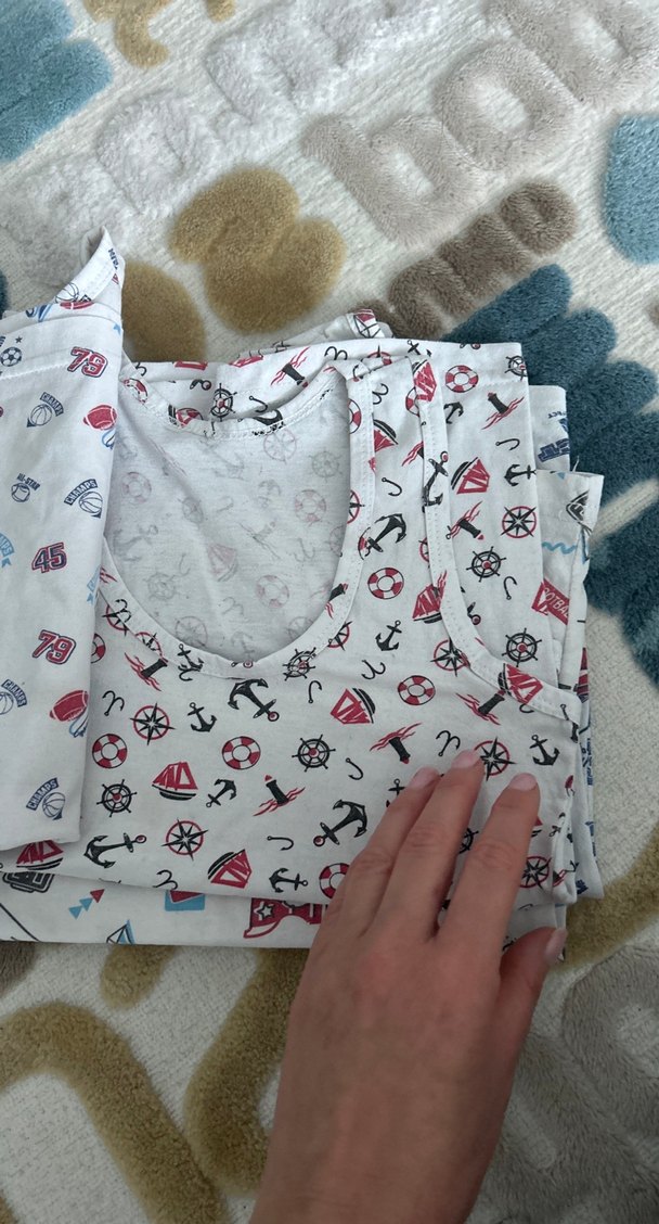 Beyaz Baskılı Çocuk Atlet 4 adet. - Görsel 2