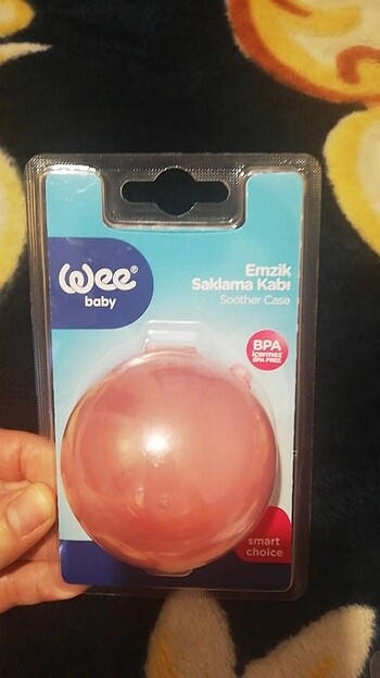 Beden Vee baby Emzik emzik zinciri emzik saklama kutusu mini cam biber