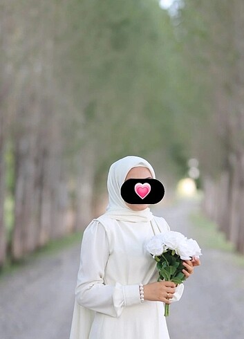 l Beden Zeray nikah elbisesi çiçek başörtü