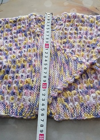 Örgü Bebek yelek - Görsel 4