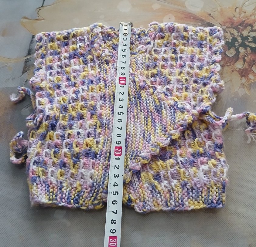 Örgü Bebek yelek - Görsel 4