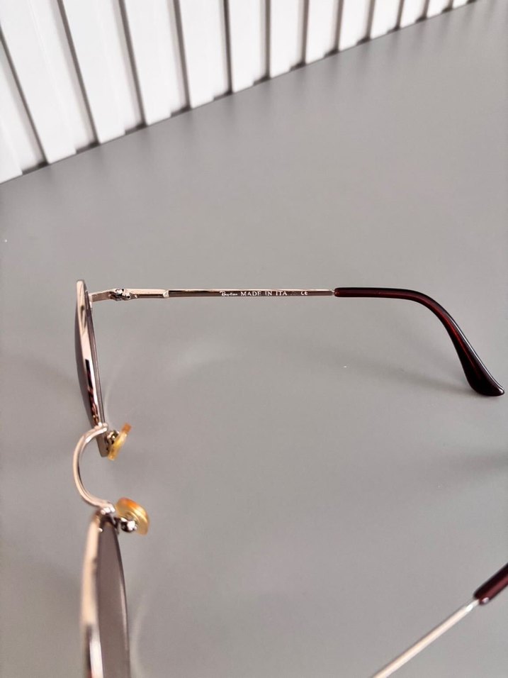 Bej Parlak Modern Klasik Kadın Güneş Gözlüğü - Görsel 4