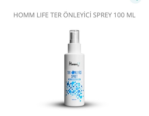 Homm bitkisel ter önleyici
