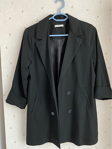 38 Beden siyah Renk Defacto Siyah Blazer Ceket / 38 Beden