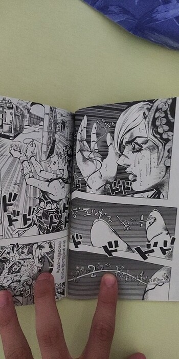 Beden Renk JoJo's bizarre adventure Japonca manga