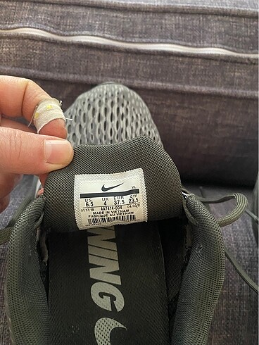 37,5 Beden gri Renk Nike kadın spor ayakkabısı