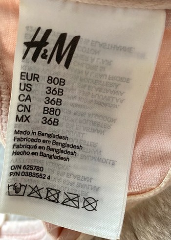 H&M 2li Pamuklu Desteksiz Sütyen - Görsel 5