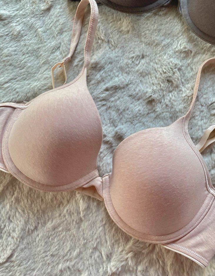 H&M 2li Pamuklu Desteksiz Sütyen - Görsel 2