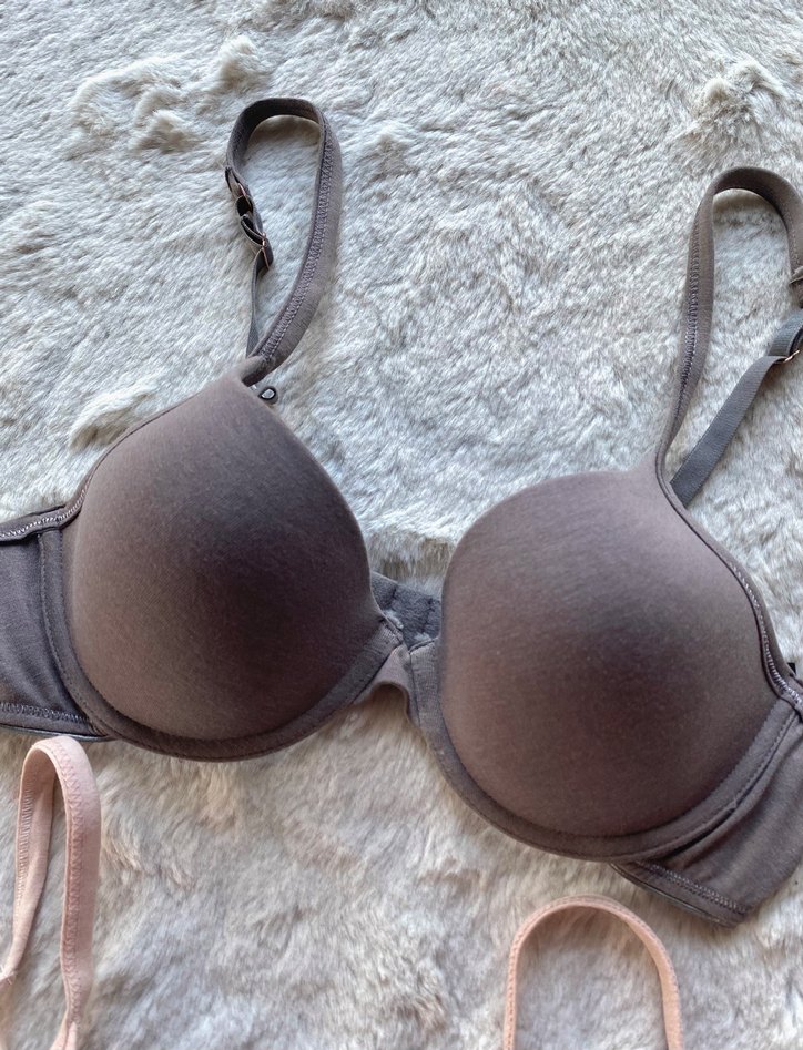 H&M 2li Pamuklu Desteksiz Sütyen - Görsel 3