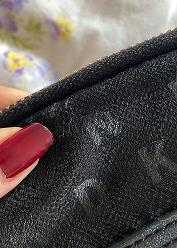 Kadın Siyah DKNY Baskılı Sırt Çantası - Görsel 6