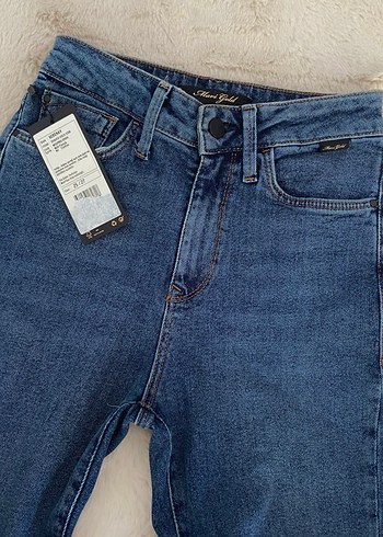 Mavi Serenay Gold Icon Dar Jean Pantolon - Görsel 3