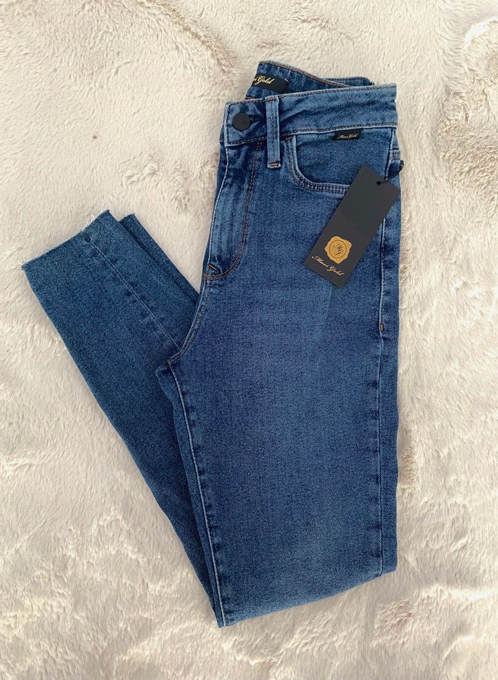 Mavi Serenay Gold Icon Dar Jean Pantolon - Görsel 2