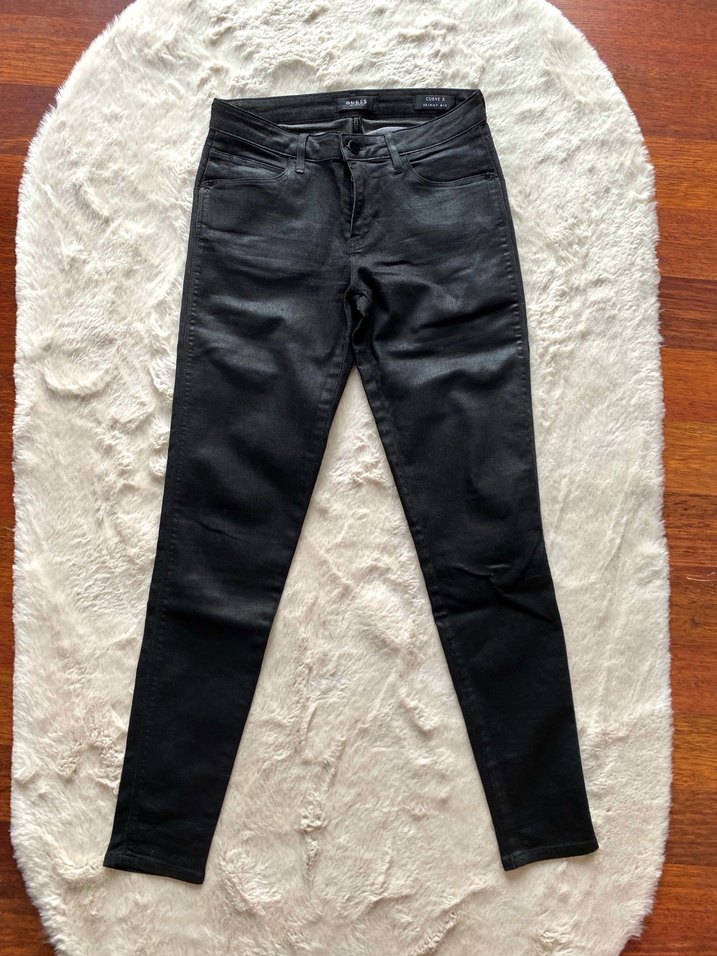 Orijinal Guess Orta Bel Vintage Skinny Jean - Görsel 4