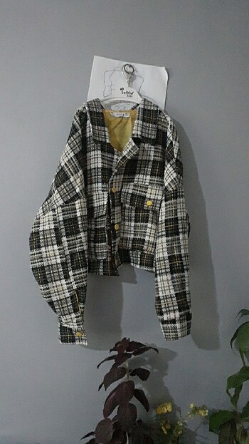 Crop ceket 