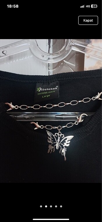 Trendyol & Milla Siyah crop