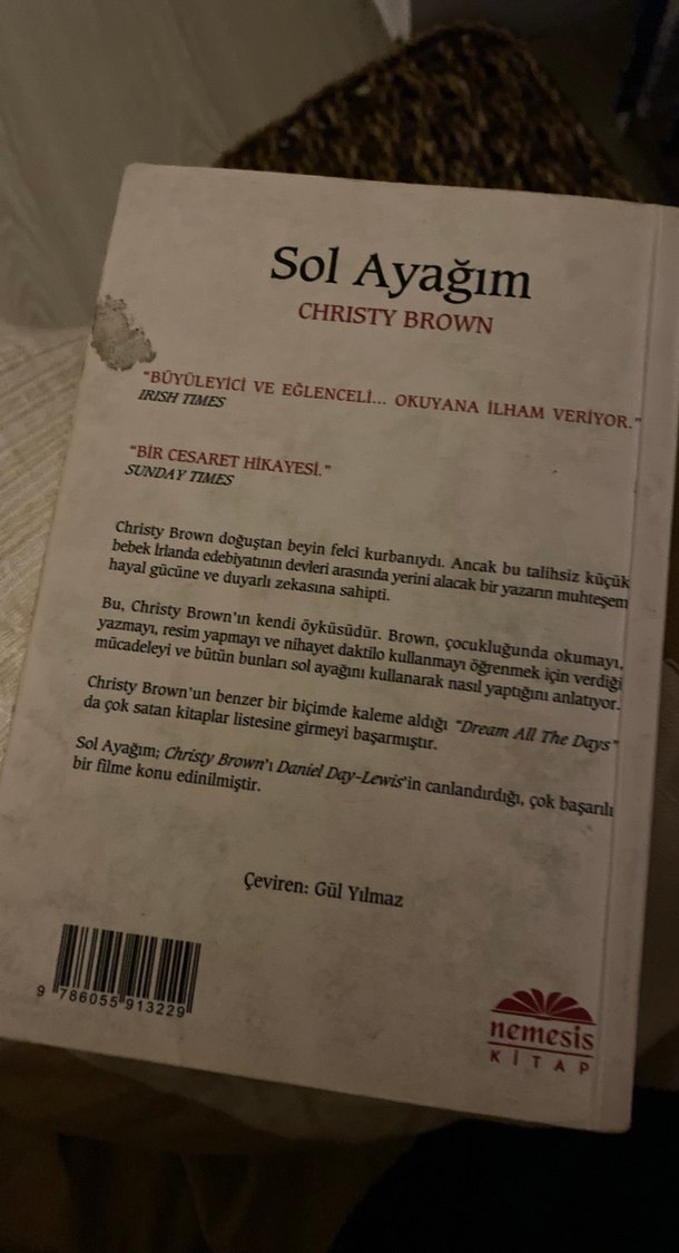 Sol Ayağım - Christy Brown - Görsel 2