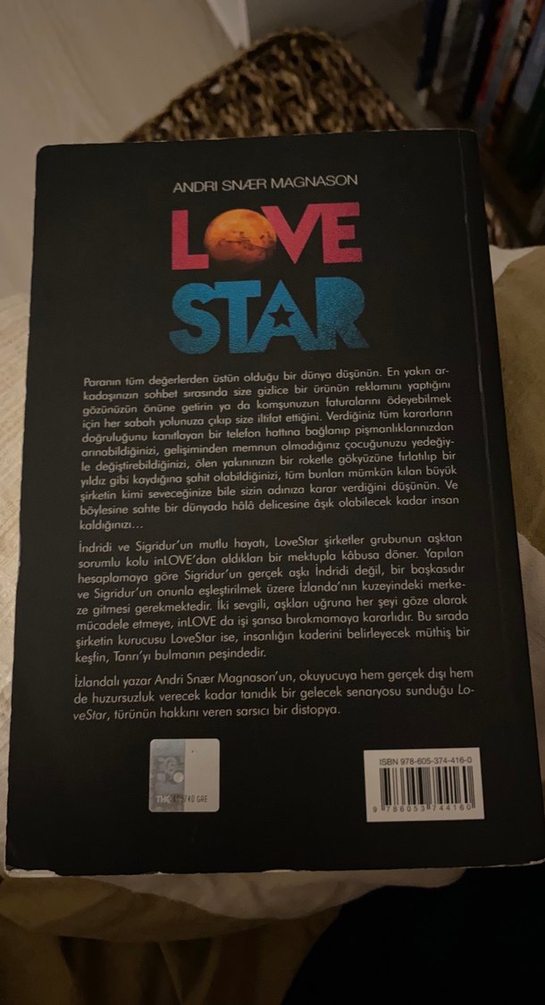 Love Star - Andri Snaer Magnason - Görsel 2