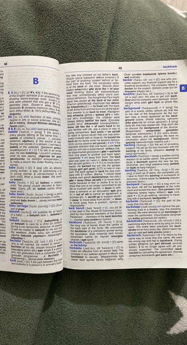 Mirable İngilizce-ingilizce/Türkçe Sözlük - Görsel 2