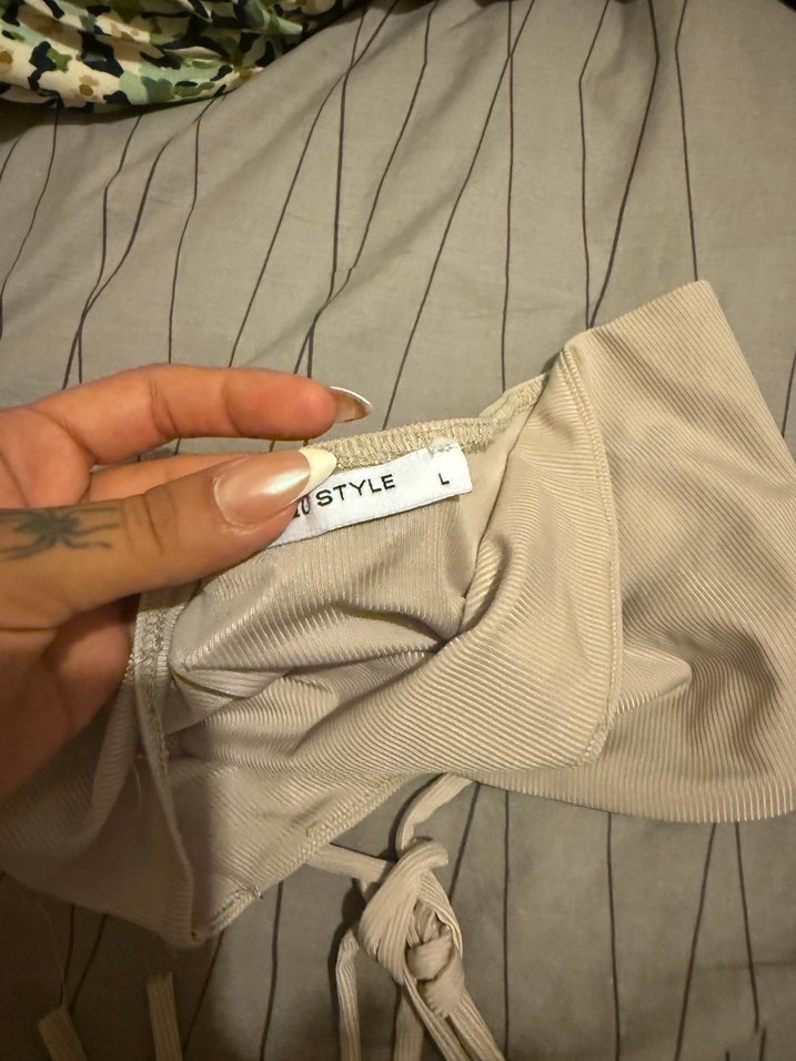 Bej Bebek Taşıma Slingi - Görsel 4