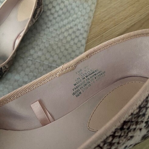 36 Beden çeşitli Renk H&M Babet