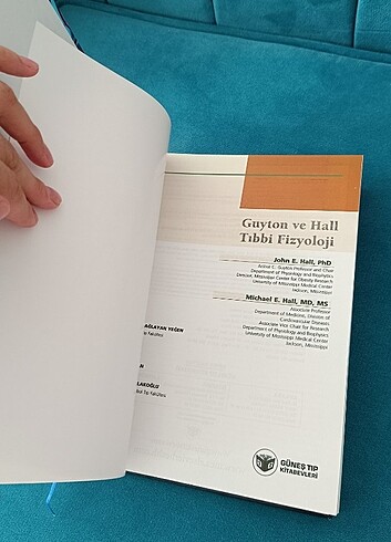  Guyton ve Hall Tıbbi fizyoloji kitabı 