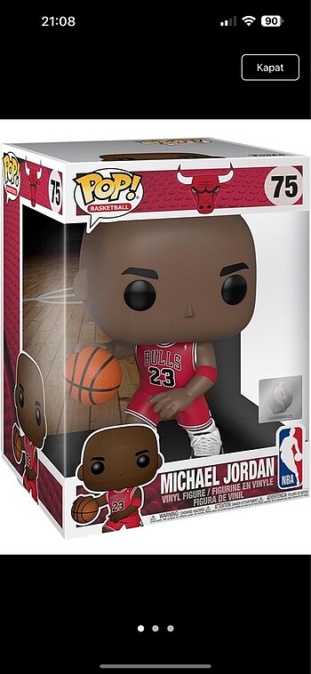 Funko pop mıchael jordan