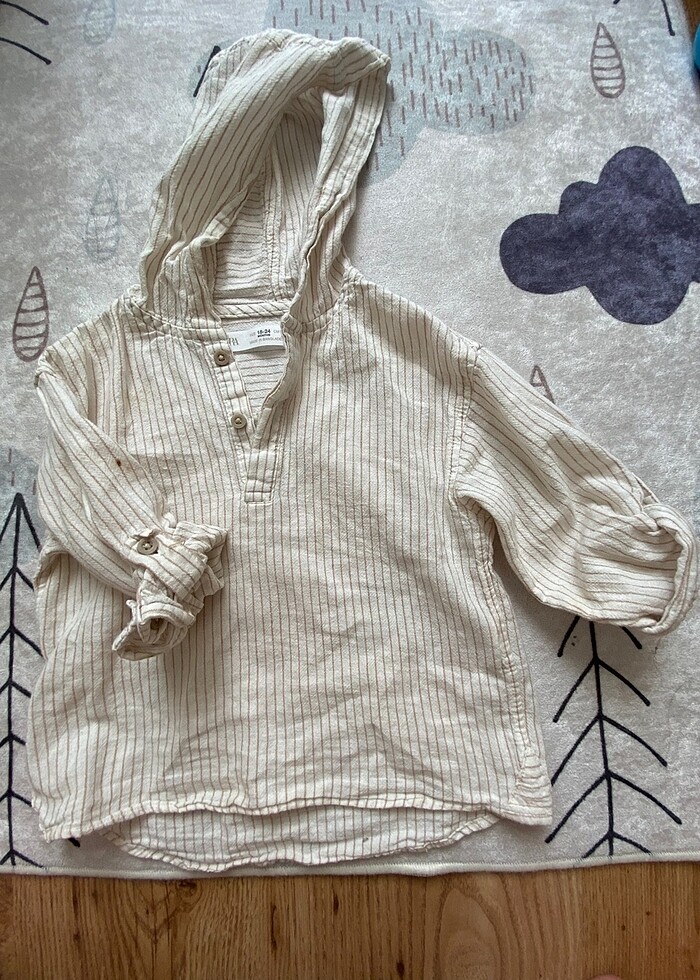 Zara erkek çocuk gömlek - Görsel 1