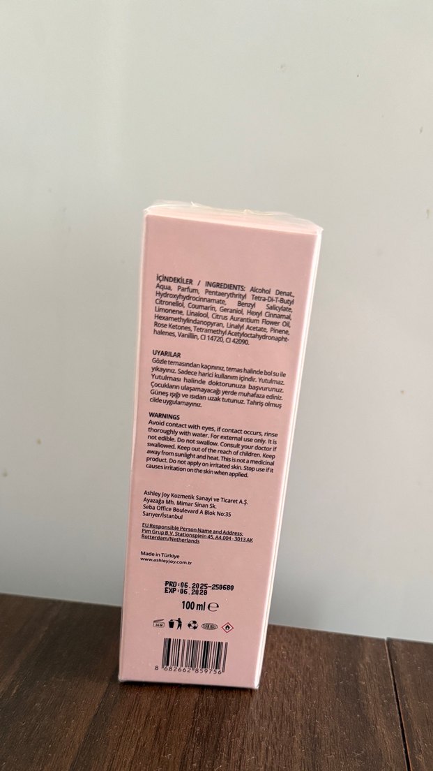 Ashley Joy Saffron Kadın Kolonyası 80° - Görsel 2