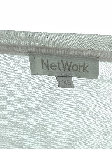 xs Beden beyaz Renk Network T-shirt %70 İndirimli.