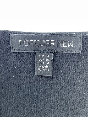 36 Beden siyah Renk Forever New Kısa Elbise %70 İndirimli.