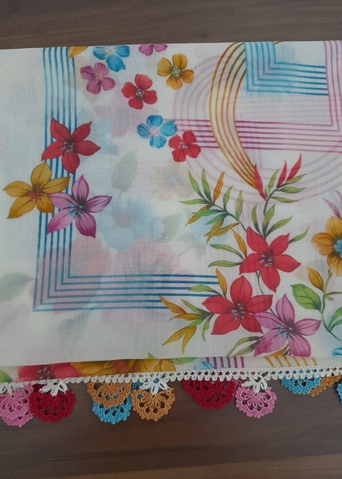 Tığ ile Yapılmış Çeyizlik Yazma - Görsel 4